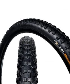Z ZOL BIKE TIRES Zol Montagna Mtb Mountain Wire Bike Bicycle Tire 29x2.10" 29er Black