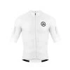 Zol Cycling White Breathable Race Fit Jersey (Men's)