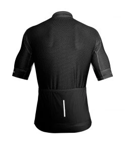 ZOL CYCLING BLACK BREATHABLE RACE FIT JERSEY (MEN'S) 8 ZOL CYCLING BLACK BREATHABLE RACE FIT JERSEY (MEN'S)