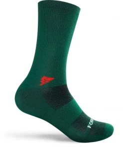 Z Zol CYCLING APPAREL Forward Runner Cycling Socks Sport Crew (Green)