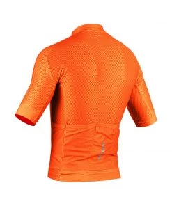 Zol Cycling Orange Breathable Race Fit Jersey (Men's) CYCLING APPAREL