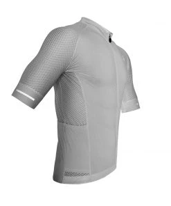 ZOL CYCLING GREY BREATHABLE RACE FIT JERSEY (MEN'S)