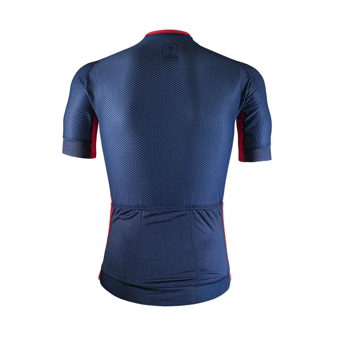 Zol Cycling Blue Red Breathable Race Fit Jersey (Men's) CYCLING APPAREL 5 Zol Cycling Blue Red Breathable Race Fit Jersey (Men's) CYCLING APPAREL