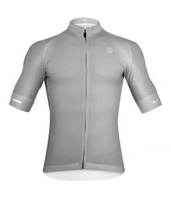 ZOL CYCLING GREY BREATHABLE RACE FIT JERSEY (MEN'S)