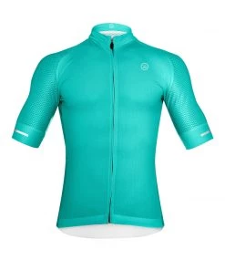 ZOL CYCLING TURQUOISE BREATHABLE RACE FIT JERSEY (MEN'S)