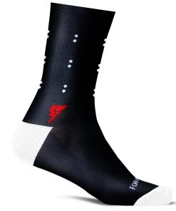 Generic Forward Dots Cycling Sport Crew Socks (Black) CYCLING APPAREL