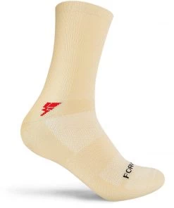 Z Zol Forward Runner Cycling Socks Sport Crew (Beige)