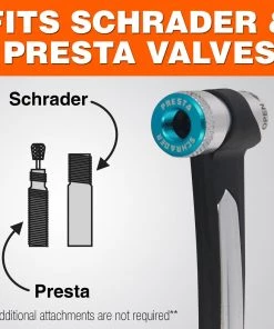 Z ZOL Zol 2 In 1 Aluminum Bicycle Tire Lever And CO2 Valve Tire Inflator Lever With Rim Protector Cycling Repair Tools