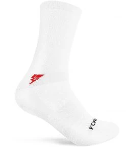 Z Zol CYCLING APPAREL Forward Runner Cycling Socks (White)