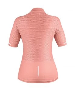 Z ZOL Zol Cycling Peach Breathable Race Fit Jersey (Women)