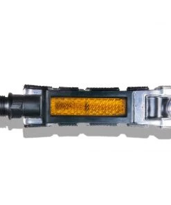 Z ZOL Wellgo Platform Bicycle Pedals With Reflective Strip