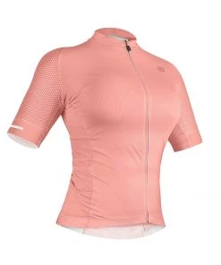 Z ZOL Zol Cycling Peach Breathable Race Fit Jersey (Women)