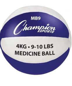 Carolina Sports Center CHAMPION SPORTS MB9 LEATHER MEDICINE BALL