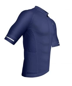 ZOL CYCLING BLUE BREATHABLE RACE FIT JERSEY (MEN'S) (Blue, XLarge)