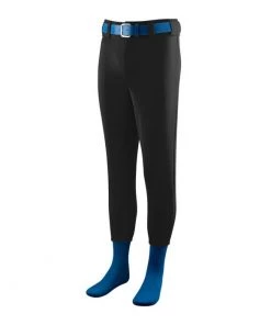 Carolina Sports Center AUGUSTA SOFTBALL/BASEBALL 3/4 BLACK PANT