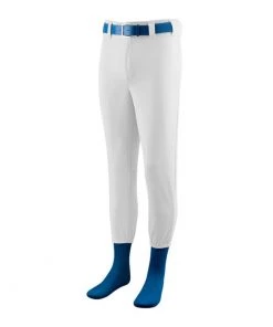 Carolina Sports Center AUGUSTA SOFTBALL/BASEBALL 3/4 WHITE PANT