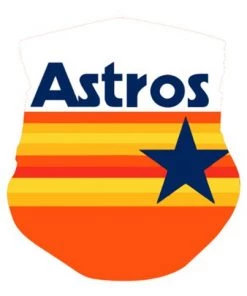 Carolina Sports Center CSC SUBLIMATED CLASSIC ASTROS NECK GAITER FACE MASK