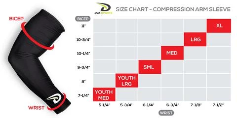 Carolina Sports Center HEAD GEAR & ARM SLEEVES DUX SPORTS PLOT ARM SLEEVES 6 Carolina Sports Center HEAD GEAR & ARM SLEEVES DUX SPORTS PLOT ARM SLEEVES