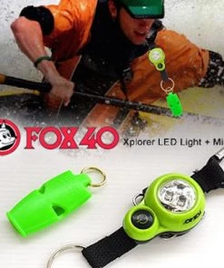 Carolina Sports Center FOX 40 XP LED LIGHT WITH MICRO WHISTLE BASEBALL