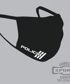 Carolina Sports Center FACE MASK 6821 BLACK WITH LOGO