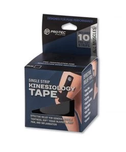 Carolina Sports Center PRO-TEC SINGLE STRIP KINESIOLOGY TAPE PROTECTIVES, SUPPORT & INJURIES