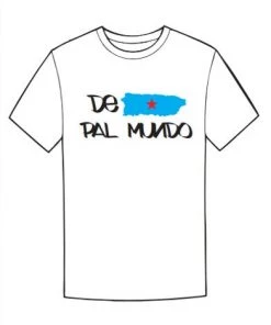 Carolina Sports Center CSC DE PR PAL' MUNDO MAP MENS SHIRT
