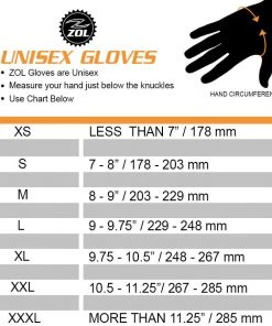 Zol Tour Cycling Gloves Half Finger Breathable Comfort Pads