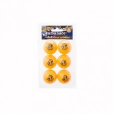 Carolina Sports Center TAMANACO TABLE TENNIS BALLS PK 6
