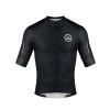 Z Zol CYCLING APPAREL Zol Cycling Black Breathable Race Fit Jersey (Men's)