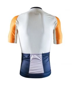 CYCLING APPAREL Zol Cycling Blue Orange Breathable Race Fit Jersey (Men's) 8 CYCLING APPAREL Zol Cycling Blue Orange Breathable Race Fit Jersey (Men's)