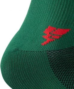 Z Zol CYCLING APPAREL Forward Runner Cycling Socks Sport Crew (Green)