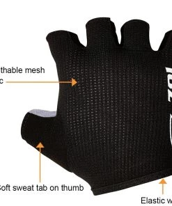 Zol Tour Cycling Gloves Half Finger Breathable Comfort Pads