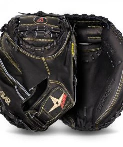 Carolina Sports Center ALL STAR SOLID BLACK PRO ELITE CATCHER'S MITT