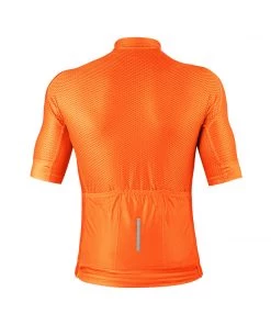 Zol Cycling Orange Breathable Race Fit Jersey (Men's) CYCLING APPAREL