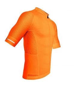 ZOL CYCLING ORANGE BREATHABLE RACE FIT JERSEY (MEN'S)