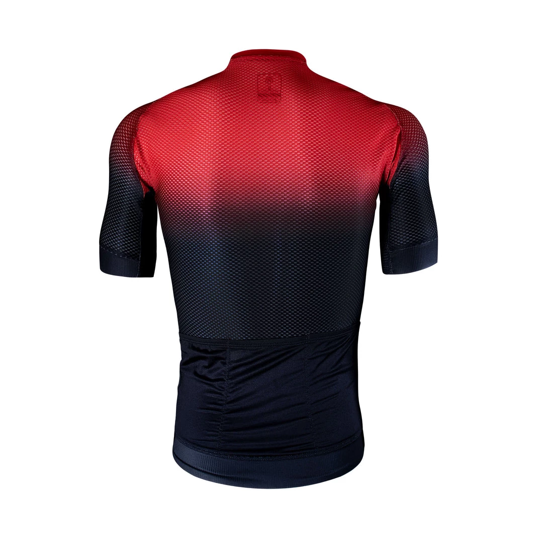 Zol Cycling Black Red Breathable Race Fit Jersey (Men's) 5 Zol Cycling Black Red Breathable Race Fit Jersey (Men's)