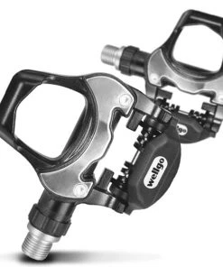 Wellgo Road Bike Pedals And Cleats Compatible With Look Keo