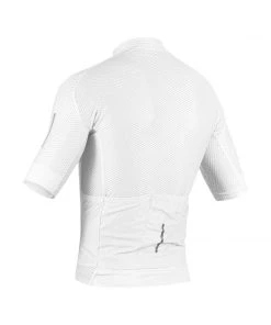 Zol Cycling White Breathable Race Fit Jersey (Men's)