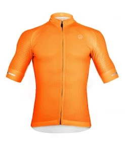 ZOL CYCLING ORANGE BREATHABLE RACE FIT JERSEY (MEN'S)