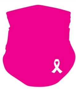 Carolina Sports Center CSC SUBLIMATED PINK CANCER GAITER FACE MASK
