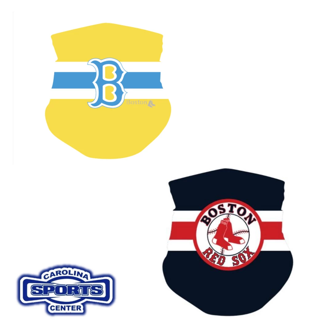 Carolina Sports Center CSC SUBLIMATED BOSTON GAITER FACE MASK 3 Carolina Sports Center CSC SUBLIMATED BOSTON GAITER FACE MASK