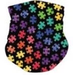 Carolina Sports Center CSC SUBLIMATED AUTISM .2 NECK GAITER FACE MASK